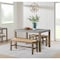 Alaterre Furniture Coventry 36" Coffee Table with Drawer and Two End Tables with Drawer ANCT01113WH - alternate 3